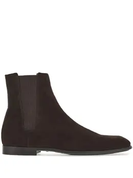 Ferragamo: Коричневые ботинки 