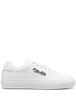 Philipp Plein: Белые кроссовки  Signature