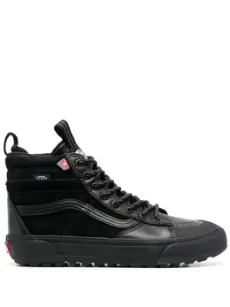 Vans: Чёрные кроссовки  Sk8-Hi