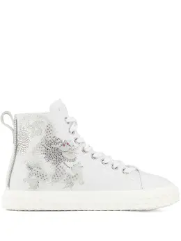 Giuseppe Zanotti: Белые кроссовки 