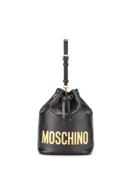 Moschino: Сумка с принтом 