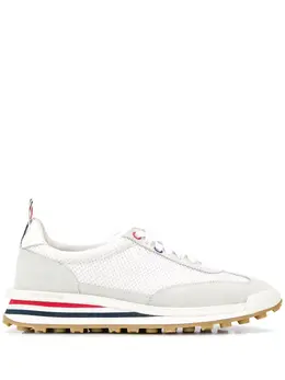 Thom Browne: Белые кроссовки  Tech Runner
