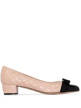 Salvatore Ferragamo: Розовые туфли  Vara