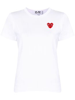 Comme Des Garçons Play: Футболка  Heart с принтом