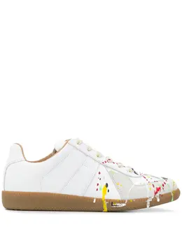 Maison Margiela: Белые кроссовки  Replica