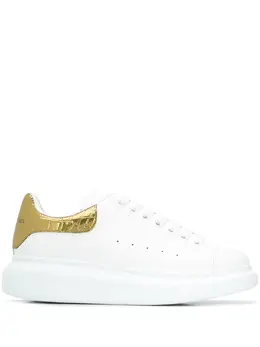 Alexander McQueen: Белые кроссовки  Oversized