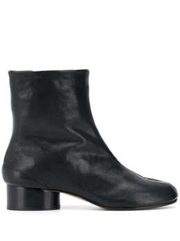 Maison Margiela: Чёрные ботинки  Tabi