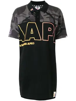 AAPE BY *A BATHING APE®: Поло с принтом