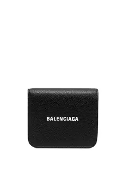 Balenciaga: Картхолдер Cash с принтом