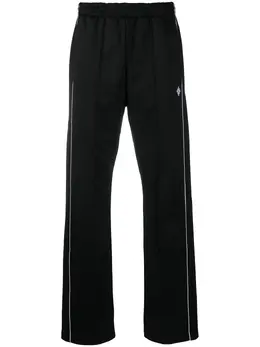 Marcelo Burlon County of Milan: Чёрные брюки 