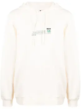 MSGM: Зелёная толстовка  Fantastic Green Future