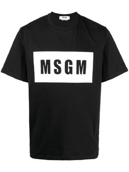 MSGM: Футболка с принтом 