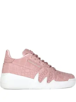 Giuseppe Zanotti: Розовые кроссовки 