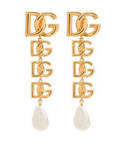 Dolce & Gabbana: Серьги  DG