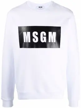 MSGM: Свитшот с принтом 