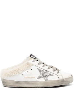 Golden Goose: Белые кроссовки  Super Star