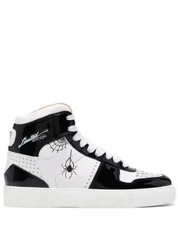 Philipp Plein: Белые кроссовки 
