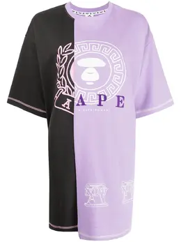 AAPE BY *A BATHING APE®: Платье с принтом 