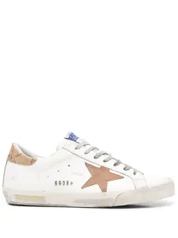 Golden Goose: Белые кроссовки  Super Star