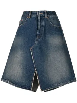 MM6 Maison Margiela: Джинсовая юбка 