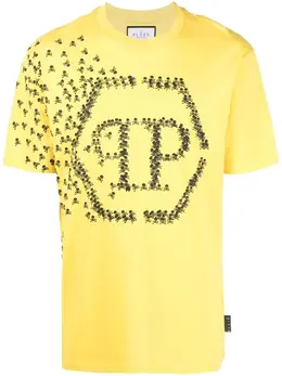 Philipp Plein: Футболка  Skull с принтом