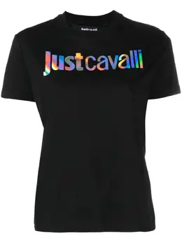 Just Cavalli: Чёрная футболка