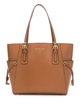 Michael Michael Kors: Коричневая сумка-шоппер 