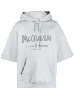 Alexander McQueen: Толстовка Graffiti с принтом