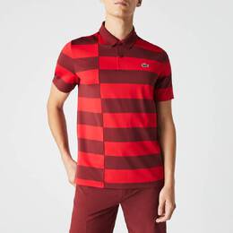 Lacoste: Красное поло Red