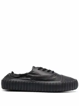 MM6 Maison Margiela: Чёрные кроссовки 