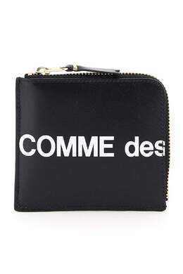 COMME DES GARCONS WALLET: Чёрный кошелёк 