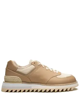 New Balance: Бежевые кроссовки  574