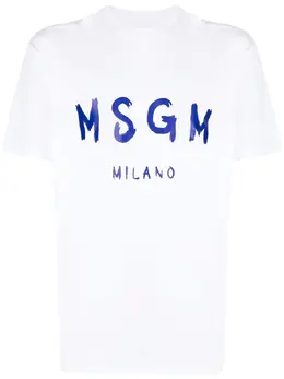 MSGM: Футболка с принтом 