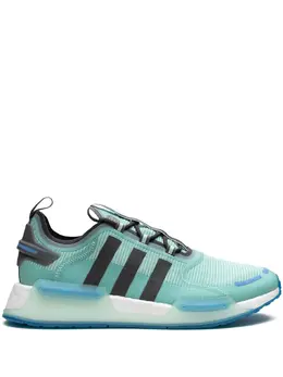 adidas: Голубые кроссовки  NMD