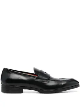 Santoni: Чёрные туфли 