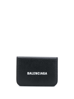 Balenciaga: Кошелёк с принтом 