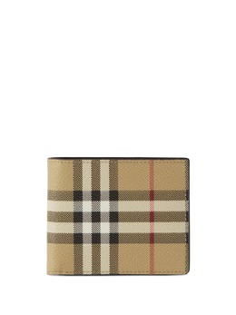 Burberry: Кошелёк с принтом 