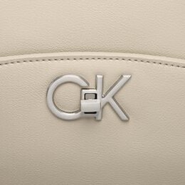 Calvin Klein: Бежевый рюкзак