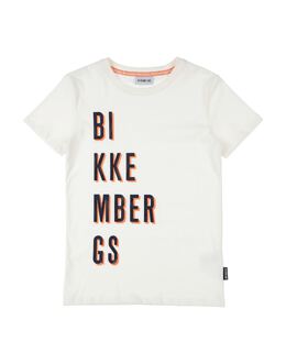 BIKKEMBERGS: Футболка с принтом 