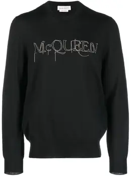 Alexander McQueen: Хлопковый свитер 