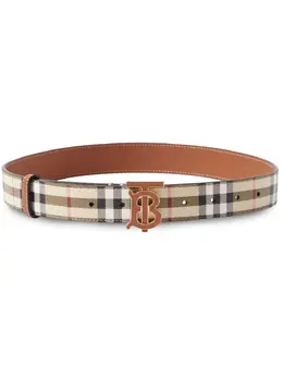 Burberry: Ремень  Monogram