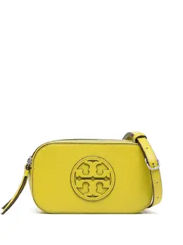 Tory Burch: Жёлтая сумка через плечо  Mini Miller