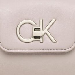 Calvin Klein: Фиолетовая сумка