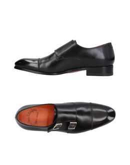 SANTONI: Чёрные туфли 