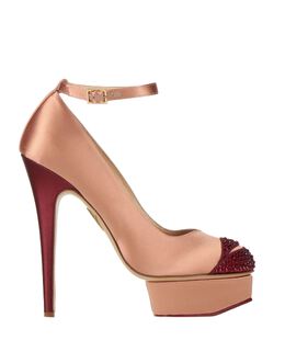 CHARLOTTE OLYMPIA: Двухцветные туфли 