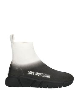 LOVE MOSCHINO: Чёрные кроссовки 