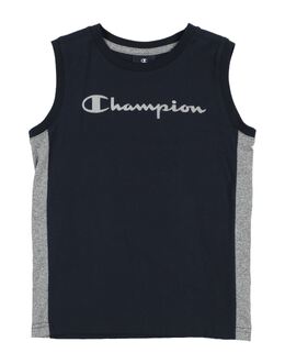 CHAMPION: Синяя майка 