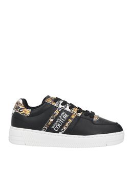 VERSACE JEANS COUTURE: Чёрные кроссовки 