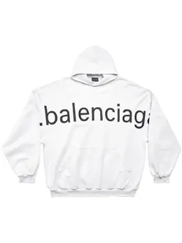 Balenciaga: Толстовка с принтом 