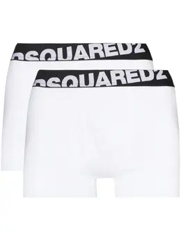 Dsquared2: Белые шорты  Boxer